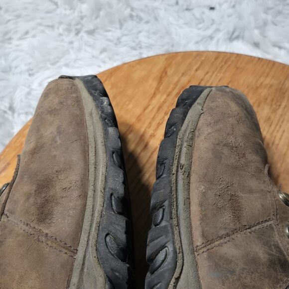 Mens Timberland  Mt. Maddsen Mens Size 9 Wide Leather Lace Up Ankle Work Boots - Picture 9 of 12